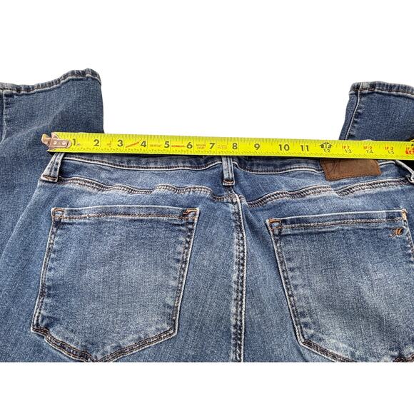 Mavi Jeans Womens 30x29 Blue Denim Slim Straight Leg Medium Wash Low Rise Faded - Picture 7 of 12